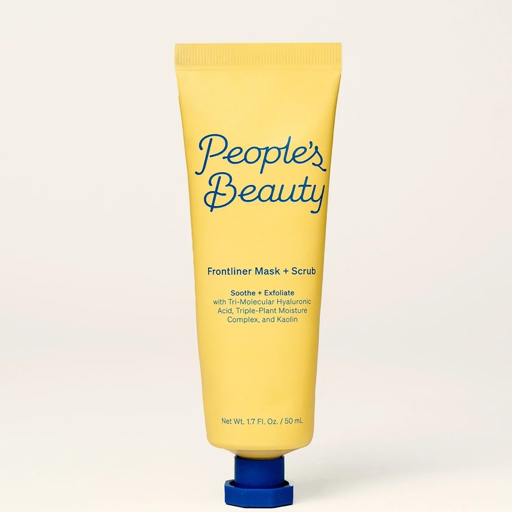 Peoples Beauty front liner mask +scrub 1.7 oz NIB